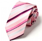 stripe silk neckties